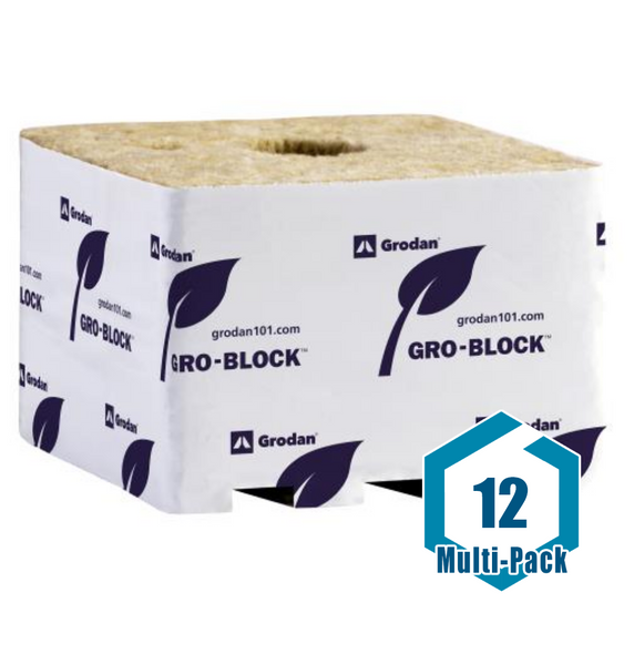 Grodan Gro-Block Improved GR22, Jumbo (box of 64): 12 pack