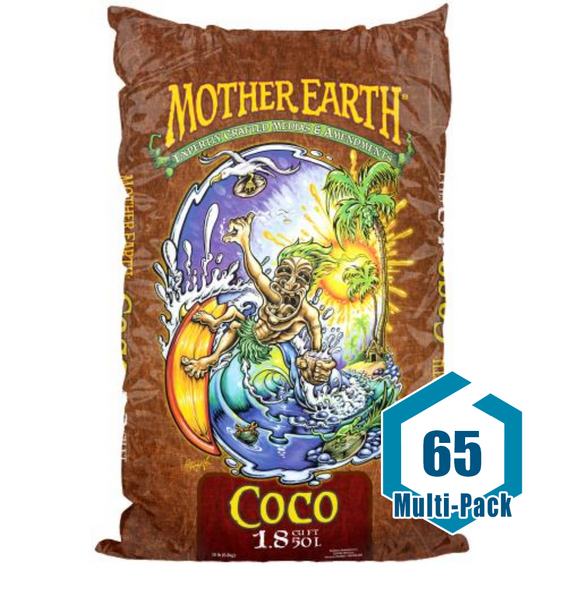 MOTHER EARTH COCO 1.8CF: 65 pack