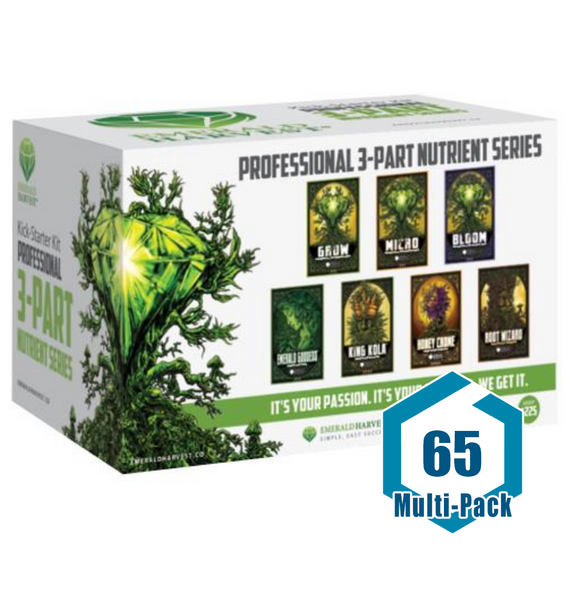 Emerald Harvest Kick-Starter Kit - 3 Part Base: 65 pack