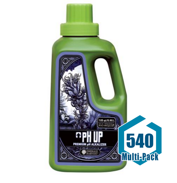 Emerald Harvest pH Up Quart/0.95 Liter: 540 pack