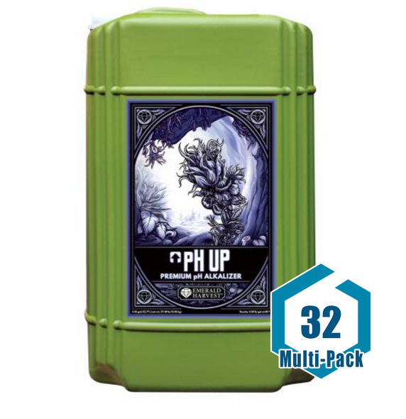 Emerald Harvest pH Up 6 Gallon/22.71 Liter: 32 pack