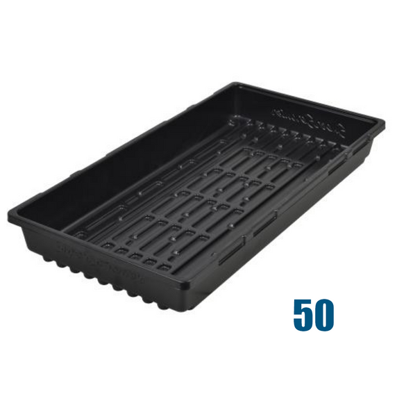 Super Sprouter Double Thick Tray 10 x 20 - No Hole : 50 pack