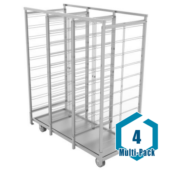 VRE Systems DryMax 30- Mobile Dry Rack Cart: 4 pack