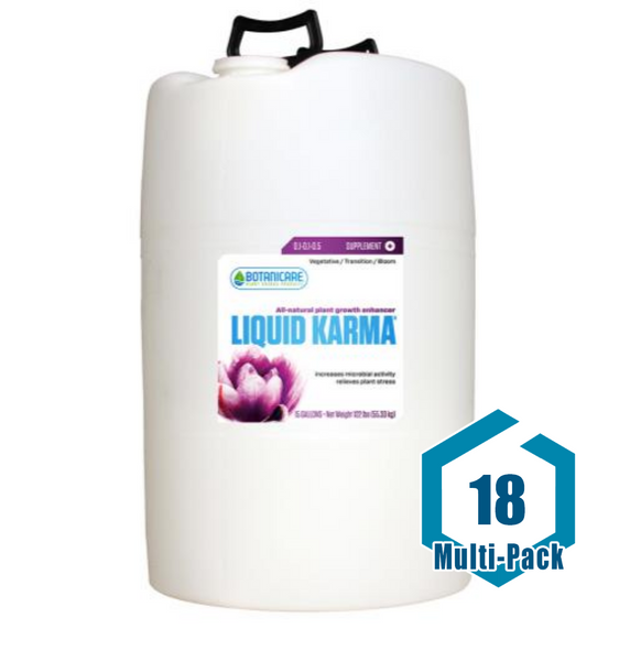 Botanicare Liquid Karma 15 Gallon: 18 pack