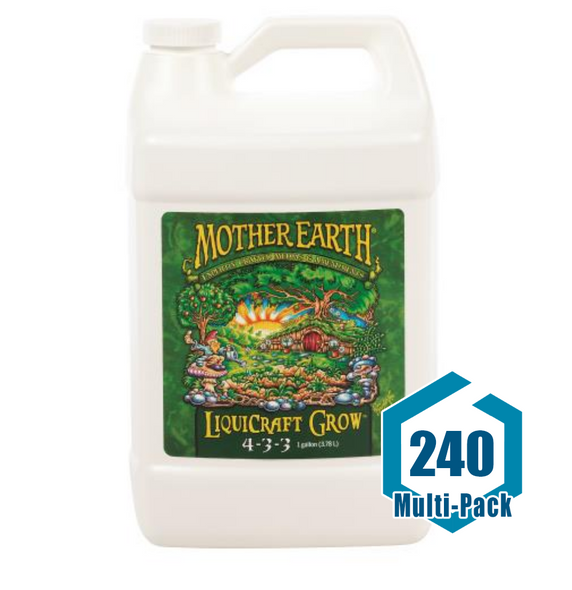 Mother Earth  LiquiCraft Grow 4-3-3 1GAL/4: 240 pack