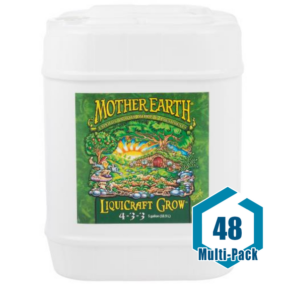 Mother Earth  LiquiCraft Grow 4-3-3 5Gal: 48 pack