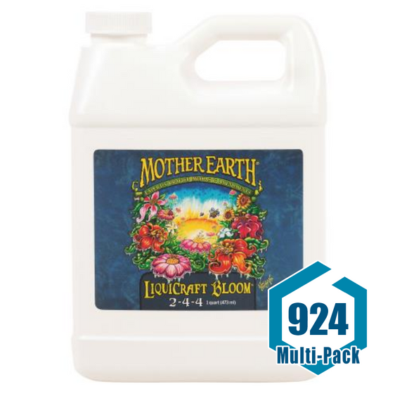 Mother Earth  LiquiCraft Bloom 2-4-4 1QT/6: 924 pack
