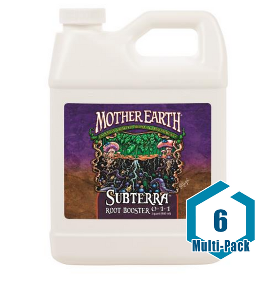 Mother Earth  Subterra Root Booster 0-1-1 1QT/6: 6 pack