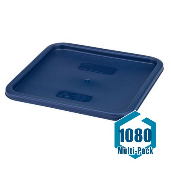 Cambro Square Food Storage lid for12 Quart- Blue: 1080 pack