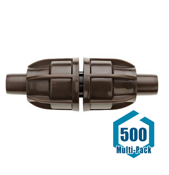 Netafim 17mm TechLock Compression Coupler Fitting: 500 Pack