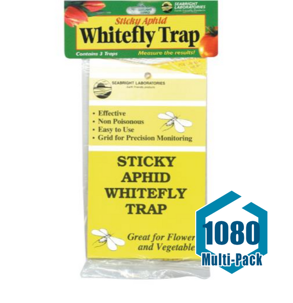 Sticky Aphid Whitefly Trap 3/Pack : 1080 pack