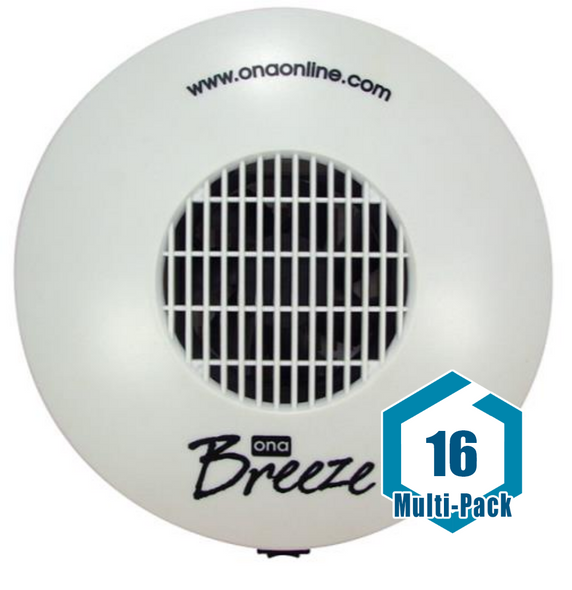 Ona Breeze Dispenser Fan 35 CFM: 16 pack