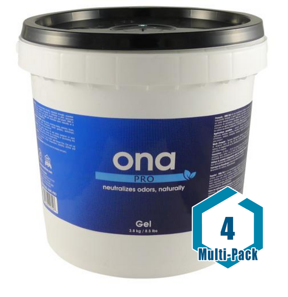 Ona Pro Gel Gallon Pail: 4 pack