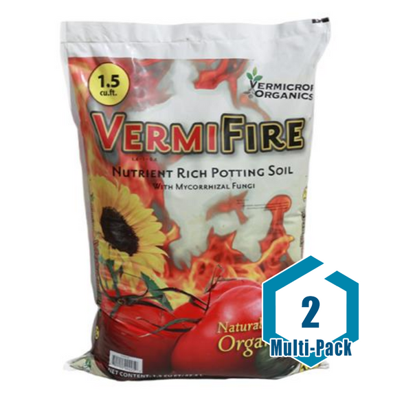 Vermicrop VermiFire 1.5 cu ft (55/Plt): 2 pack