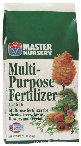 Master Nursery Multi-Purpose Fertilizer 16-16-16 - 20 lb