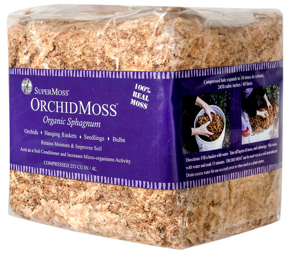 Supermoss Sphagnum Moss - 16Oz Mini Bale