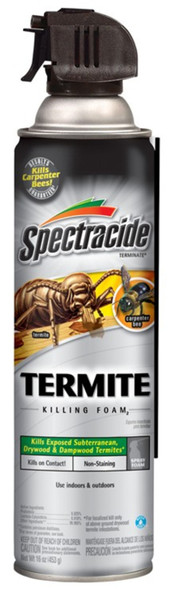 Spectracide Termite Killing Foam Indoor Outdoor Aerosol - 16 oz