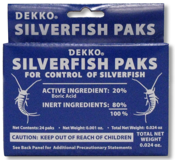 Dekko Silverfish Paks - 24 pk, 0.024 oz