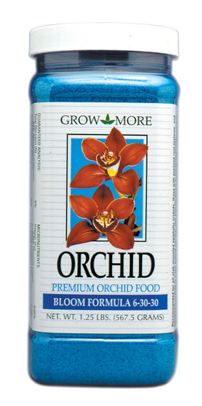 Grow More Orchid Food Bloom Formula Fertilizer 6-30-30 - 1.25 lb