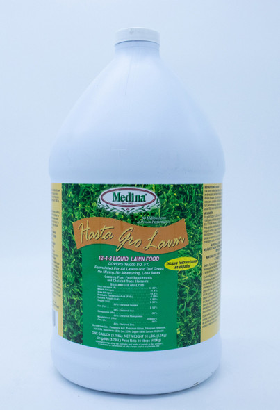 Medina HastaGro Liquid Lawn Fertilizer 12-4-8 - 1 gal