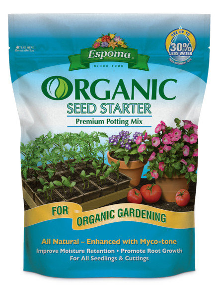 Espoma Organic Seed Starter Premium Potting Mix - 2 gal