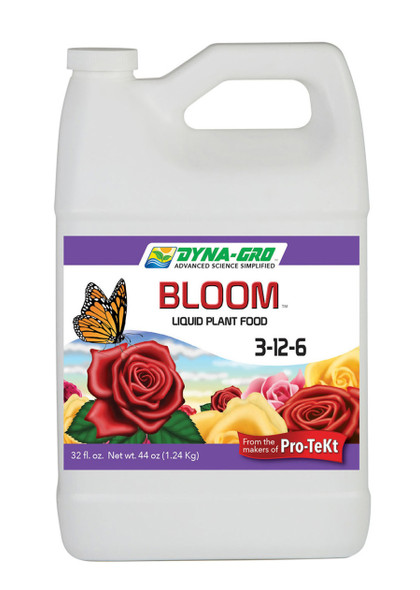 Dyna-Gro Bloom 3-12-6 Liquid Plant Food - 1 gal
