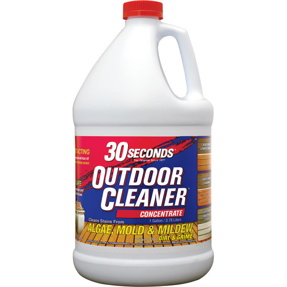 30 Seconds Outdoor Cleaner Algae Mold & Mildew Concentrate - 1 gal - Plain