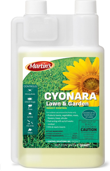 Control Solutions Cyonara Lawn & Garden Insecticide Concentrate - 32 oz