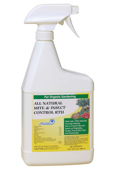 Monterey All Natural Mite & Insect Control Ready to Use Organic - 32 oz