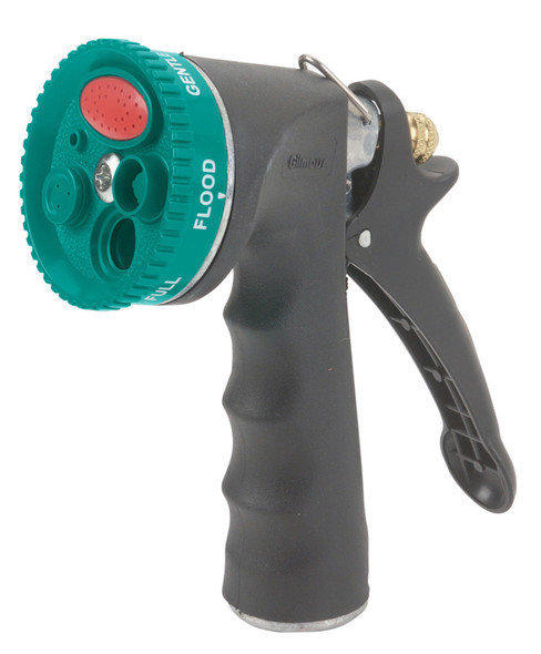 Gilmour 7-Pattern Select-A-Spray Pistol Nozzle Comfort Grip Metal - Blue