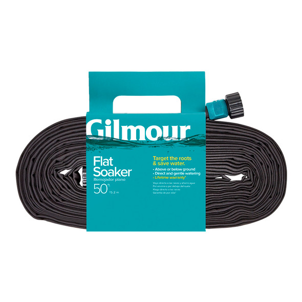 Gilmour Flat Weeper/Soaker Hose in Shelf Display - 50 ft