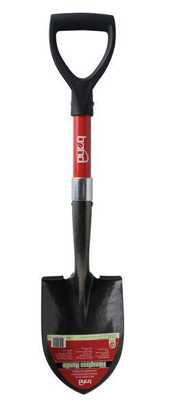 Bond Mini D Handle Shovel - Black, 12ea