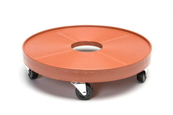 DeVault Plant Dolly with Hole - 16 in - Terra Cotta