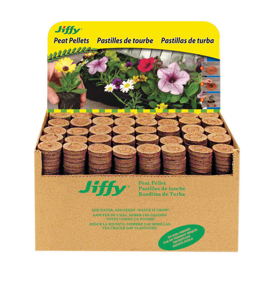 Jiffy 7 Peat Pellets Refills 1000pk Bulk Display