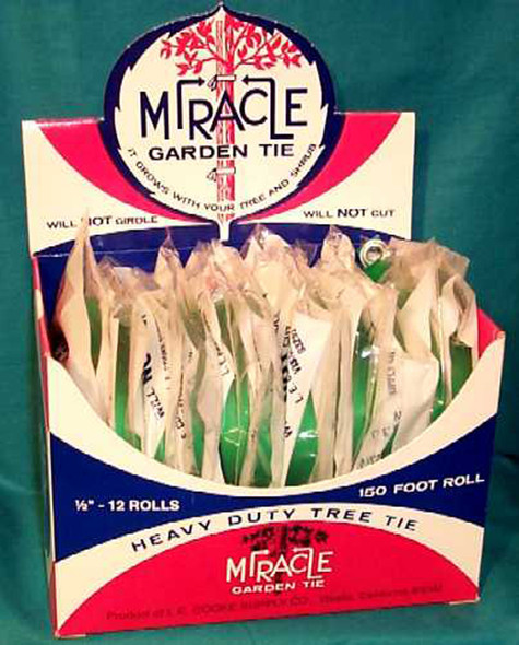 Miracle Tie Garden Tie Tape Heavy Duty Plastic - 2In X 150 ft