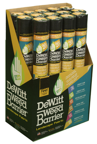 DeWitt 12-Year Weed-Barrier Landscape Fabric - 3Ft X 50 ft - Nuetral