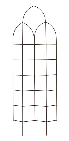 Panacea Offset Spires Trellis - 72In X 24 in