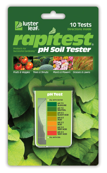 Luster Leaf Rapitest pH Soil Tester - 10 pk