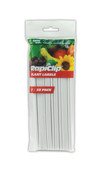 Luster Leaf Rapiclip Plant Labels - 30 pk, 8 in
