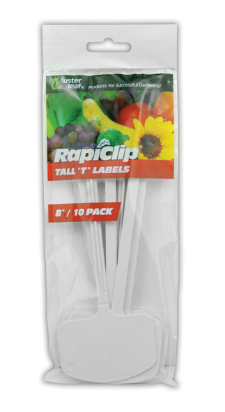 Luster Leaf Rapiclip Tall 'T' Labels - 10 pk, 8 in
