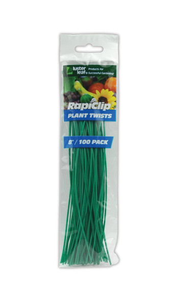 Luster Leaf Rapiclip Plant Twist Tie - 100 pk, 8 in