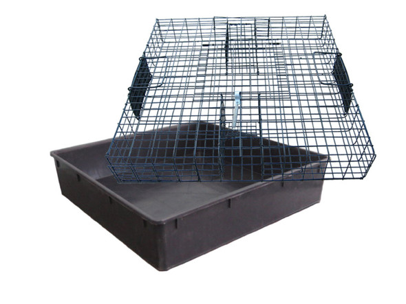 Rugged Ranch Squirrelinator Live Trap - 23.25In X 23.25In X 4 in - Black