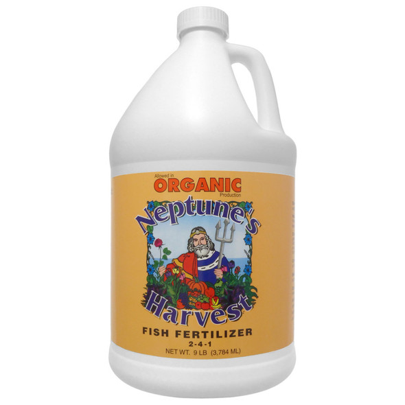 Neptune's Harvest Hydrolyzed Fish Fertilizer Organic 2-4-1 - 1 gal