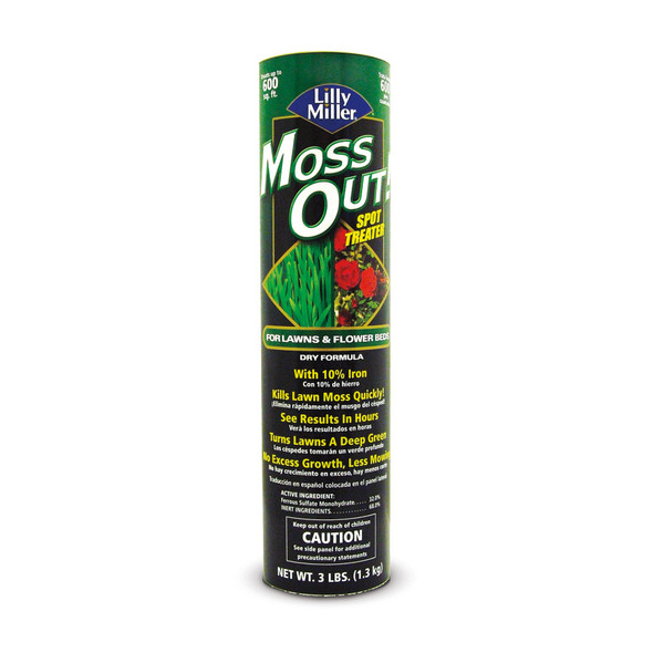 Lilly Miller Moss Out! Spot Treater For Lawns & Flower Beds - 3 lb