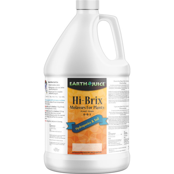 Earth Juice Hi-Brix Molasses Plant Food 0-0-3 - 1 gal