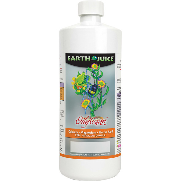 Earth Juice OilyCann Calcium, Magnesium & Humic Acid Supplement - 32 oz