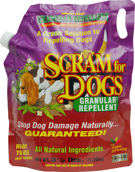 Enviro Scram For Dogs Granular Repellent Bag - 3.5 lb