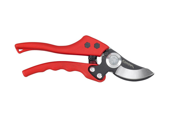 Corona Ergonomic Bypass Pruner with Nylon Handle 5/8in Cut Steel Blade