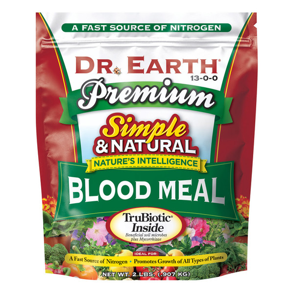 Dr. Earth Premium Blood Meal 13-0-0 - 2 lb