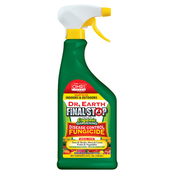 Dr. Earth Final Stop Disease Control Fungicide Ready to Use - 24Oz Green